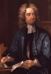 Jonathan Swift - escritor, satírico, ensayista, panfleto político angloirlandés (Los viajes de Gulliver)